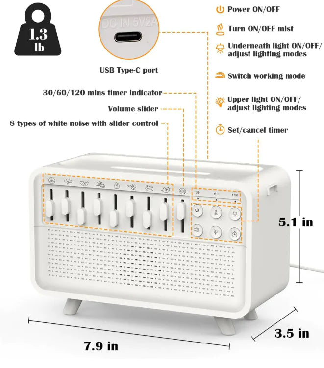 Peaceful Sleep Aroma Lamp