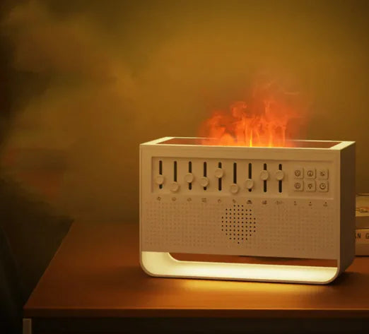 Flame Aura White Noise & Aromatherapy Diffuser