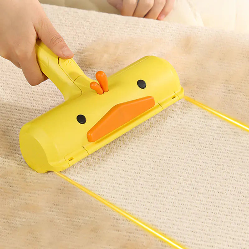Pet Hair Removal Roller and Suction Cleaner Tool